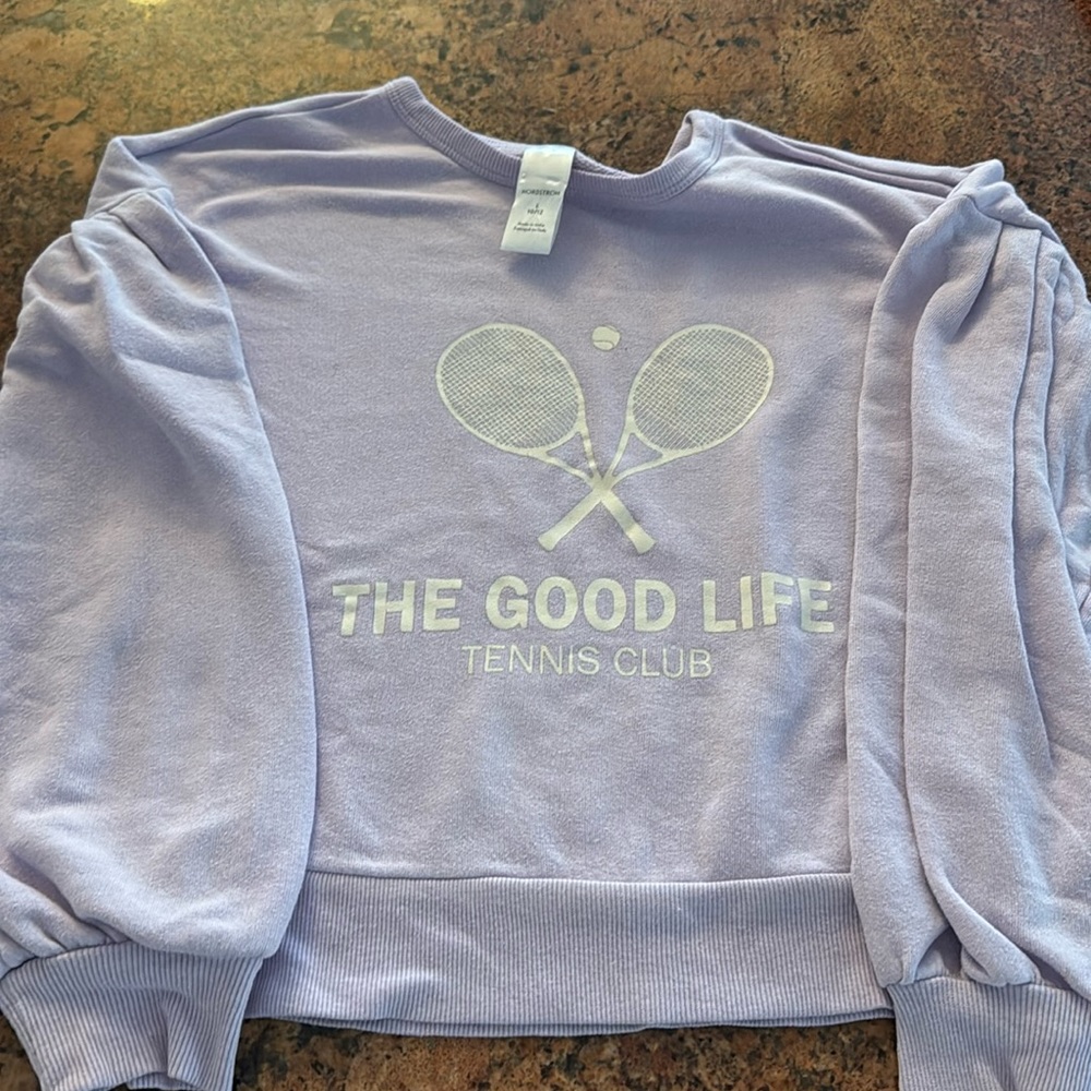 Cute tennis sweatshirt from Nordstrom